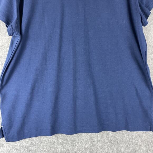 Banana Republic Luxury Touch Shirt Mens XL Blue Button Up Cotton Soft Preppy NEW - Picture 12 of 12